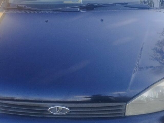 Синий ВАЗ 1119 Калина, объемом двигателя 1.6 л и пробегом 98 тыс. км за 1550 $, фото 1 на Automoto.ua