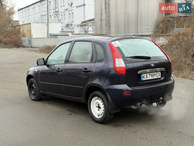 Синий ВАЗ 1119 Калина, объемом двигателя 1.6 л и пробегом 144 тыс. км за 1500 $, фото 2 на Automoto.ua