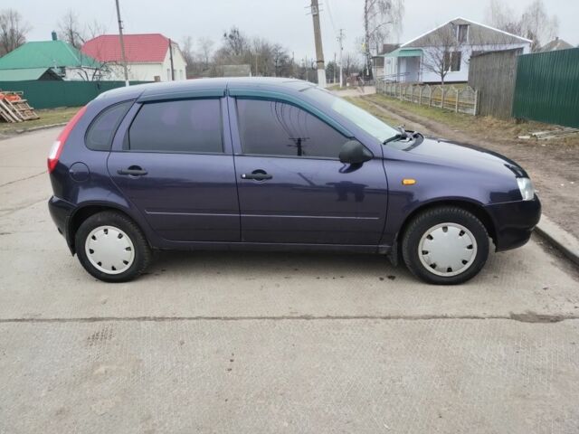 Синий ВАЗ 1119 Калина, объемом двигателя 1.6 л и пробегом 170 тыс. км за 1700 $, фото 3 на Automoto.ua