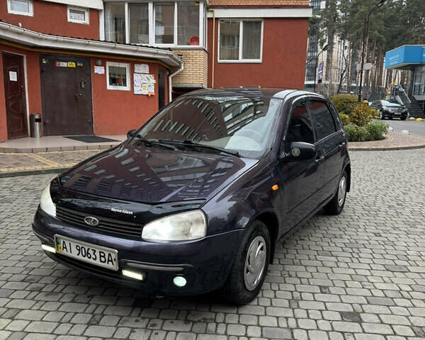 Синий ВАЗ 1119 Калина, объемом двигателя 1.6 л и пробегом 176 тыс. км за 1900 $, фото 1 на Automoto.ua