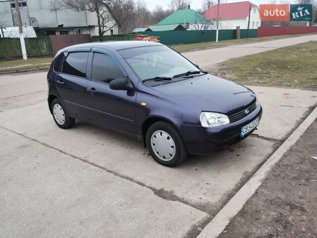 Синий ВАЗ 1119 Калина, объемом двигателя 1.6 л и пробегом 170 тыс. км за 1700 $, фото 1 на Automoto.ua