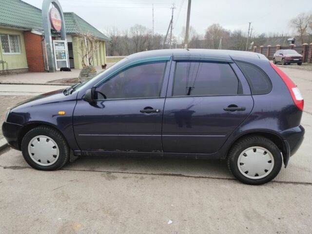 Синий ВАЗ 1119 Калина, объемом двигателя 1.6 л и пробегом 170 тыс. км за 1700 $, фото 4 на Automoto.ua