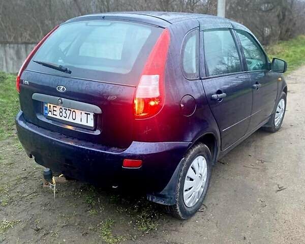 Синий ВАЗ 1119 Калина, объемом двигателя 1.39 л и пробегом 169 тыс. км за 2200 $, фото 3 на Automoto.ua