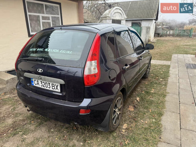 Синий ВАЗ 1119 Калина, объемом двигателя 1.4 л и пробегом 137 тыс. км за 2500 $, фото 3 на Automoto.ua
