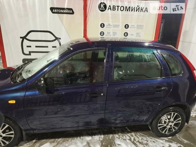 Синий ВАЗ 1119 Калина, объемом двигателя 1.6 л и пробегом 200 тыс. км за 2500 $, фото 3 на Automoto.ua