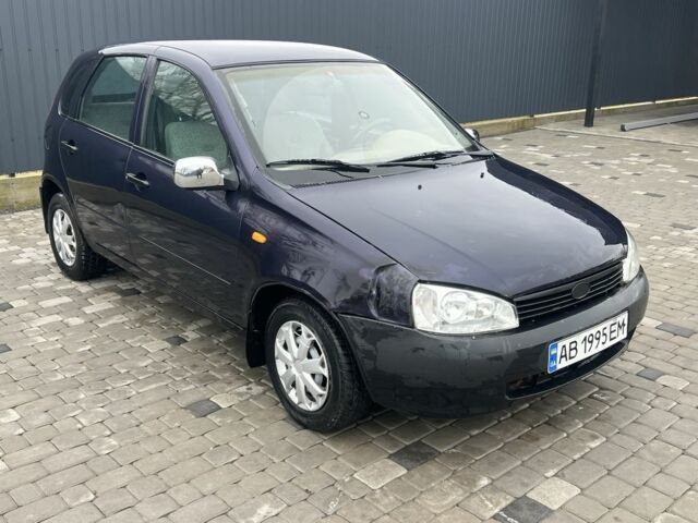 Синий ВАЗ 1119 Калина, объемом двигателя 1.6 л и пробегом 170 тыс. км за 1100 $, фото 1 на Automoto.ua