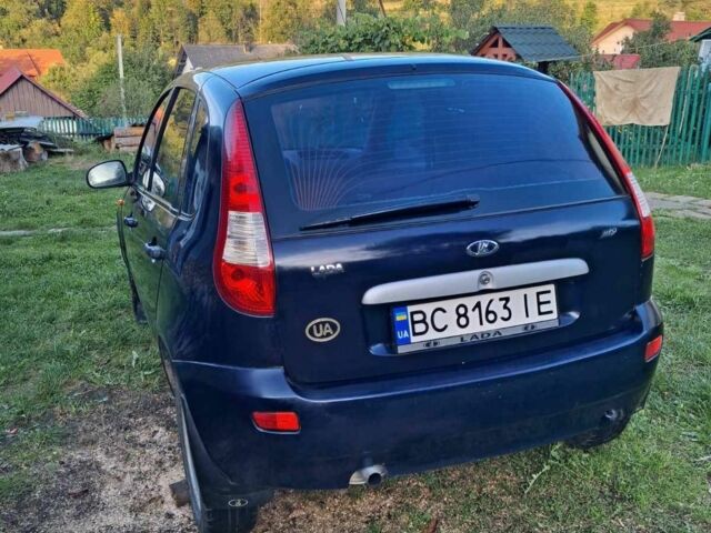 Синий ВАЗ 1119 Калина, объемом двигателя 1.4 л и пробегом 130 тыс. км за 1591 $, фото 5 на Automoto.ua