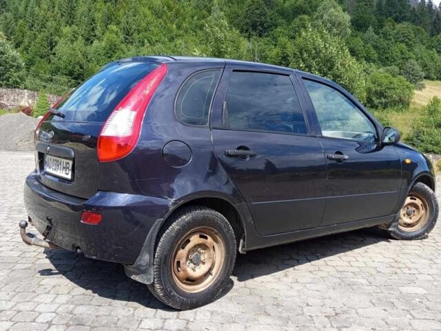 Синий ВАЗ 1119 Калина, объемом двигателя 1.6 л и пробегом 91 тыс. км за 2700 $, фото 5 на Automoto.ua