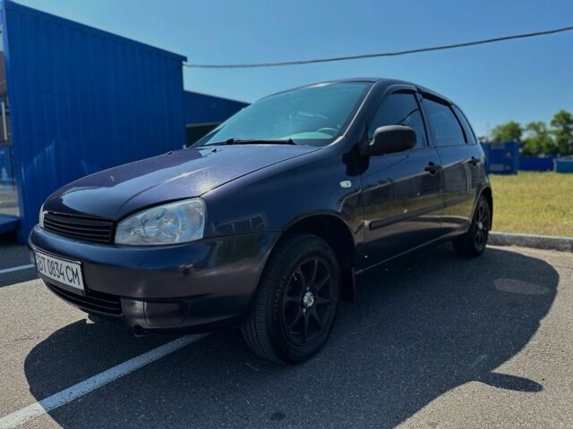 Синий ВАЗ 1119 Калина, объемом двигателя 1.6 л и пробегом 122 тыс. км за 2399 $, фото 1 на Automoto.ua