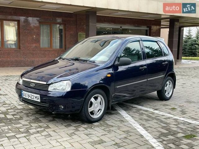 Синий ВАЗ 1119 Калина, объемом двигателя 1.39 л и пробегом 103 тыс. км за 2800 $, фото 4 на Automoto.ua