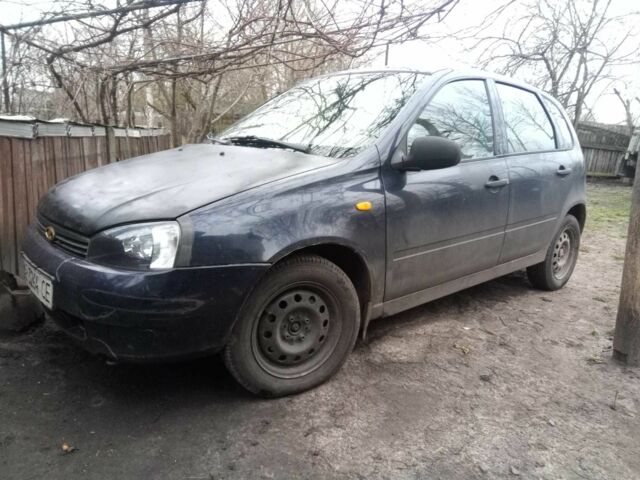 Синій ВАЗ 1119 Калина, об'ємом двигуна 1.4 л та пробігом 135 тис. км за 1543 $, фото 3 на Automoto.ua