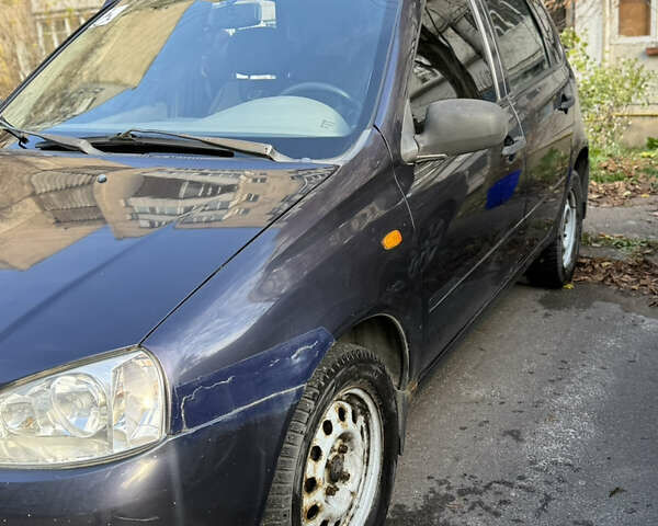 Синий ВАЗ 1119 Калина, объемом двигателя 1.39 л и пробегом 130 тыс. км за 2000 $, фото 6 на Automoto.ua