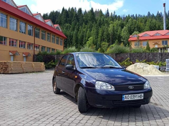 Синий ВАЗ 1119 Калина, объемом двигателя 1.6 л и пробегом 91 тыс. км за 2700 $, фото 1 на Automoto.ua