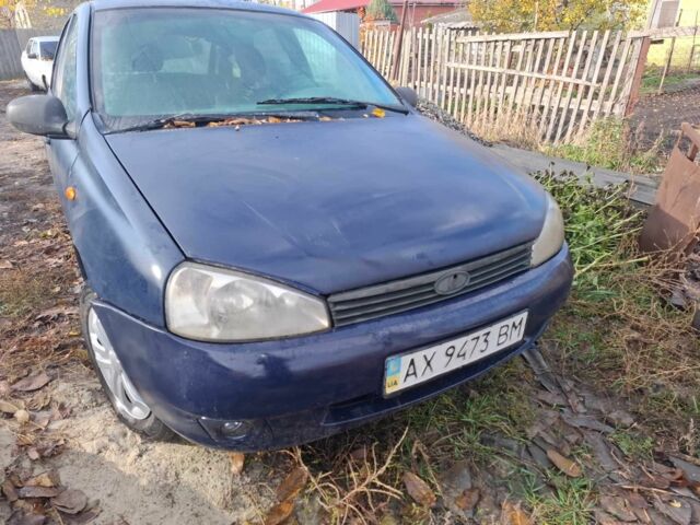 Синий ВАЗ 1119 Калина, объемом двигателя 1.6 л и пробегом 200 тыс. км за 1200 $, фото 3 на Automoto.ua