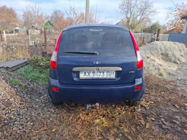 Синий ВАЗ 1119 Калина, объемом двигателя 1.6 л и пробегом 200 тыс. км за 1200 $, фото 1 на Automoto.ua