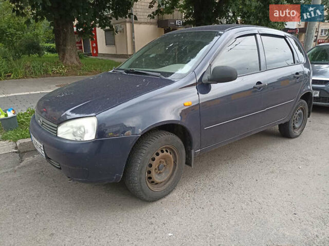 Синий ВАЗ 1119 Калина, объемом двигателя 1.6 л и пробегом 200 тыс. км за 2300 $, фото 2 на Automoto.ua