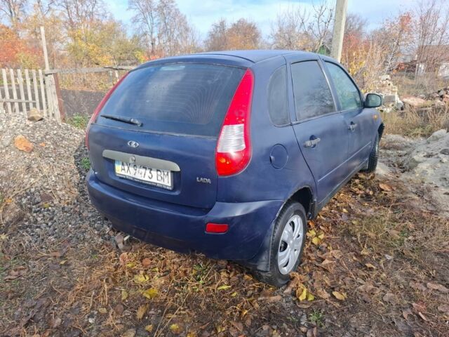 Синий ВАЗ 1119 Калина, объемом двигателя 1.6 л и пробегом 200 тыс. км за 1200 $, фото 2 на Automoto.ua