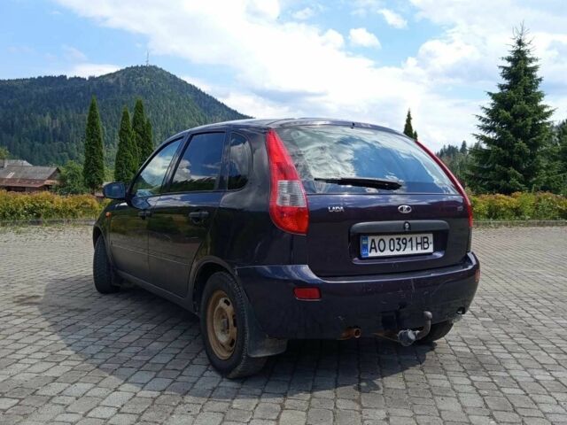 Синий ВАЗ 1119 Калина, объемом двигателя 1.6 л и пробегом 91 тыс. км за 2700 $, фото 3 на Automoto.ua