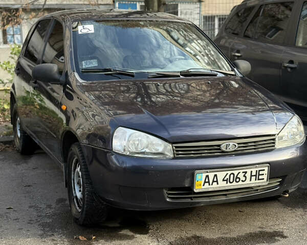 Синий ВАЗ 1119 Калина, объемом двигателя 1.39 л и пробегом 130 тыс. км за 2000 $, фото 1 на Automoto.ua