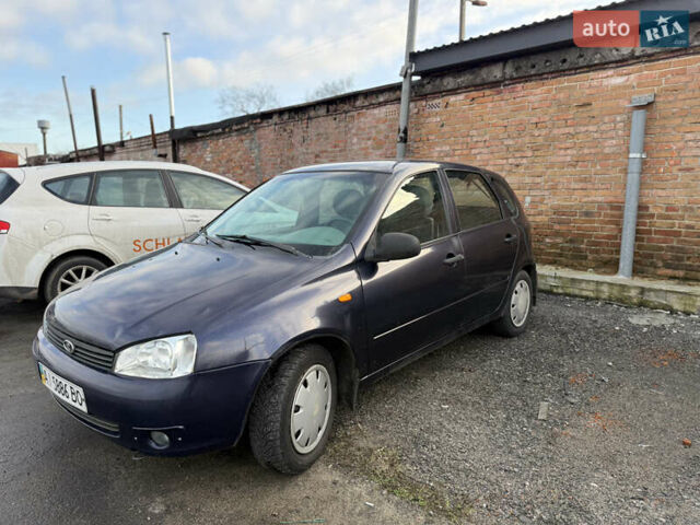 Синий ВАЗ 1119 Калина, объемом двигателя 0 л и пробегом 125 тыс. км за 3000 $, фото 2 на Automoto.ua