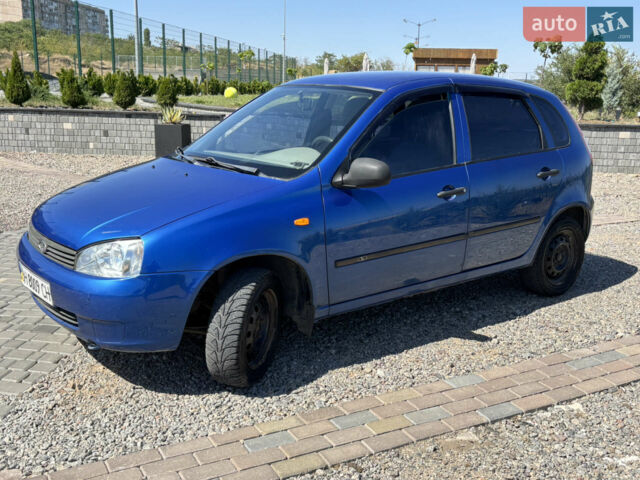 Синій ВАЗ 1119 Калина, об'ємом двигуна 1.39 л та пробігом 170 тис. км за 2490 $, фото 4 на Automoto.ua
