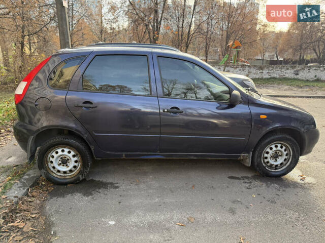 Синий ВАЗ 1119 Калина, объемом двигателя 1.39 л и пробегом 130 тыс. км за 2000 $, фото 4 на Automoto.ua