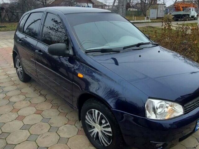 Синий ВАЗ 1119 Калина, объемом двигателя 1.39 л и пробегом 172 тыс. км за 2600 $, фото 1 на Automoto.ua