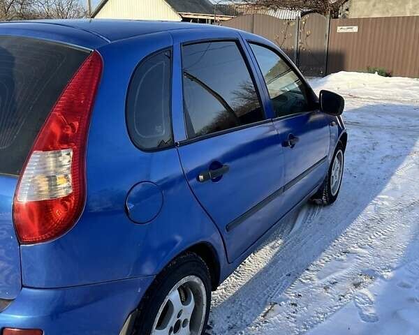 Синій ВАЗ 1119 Калина, об'ємом двигуна 1.6 л та пробігом 205 тис. км за 2100 $, фото 2 на Automoto.ua