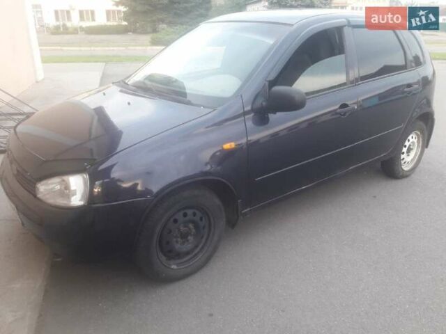 Синий ВАЗ 1119 Калина, объемом двигателя 1.6 л и пробегом 160 тыс. км за 2700 $, фото 6 на Automoto.ua