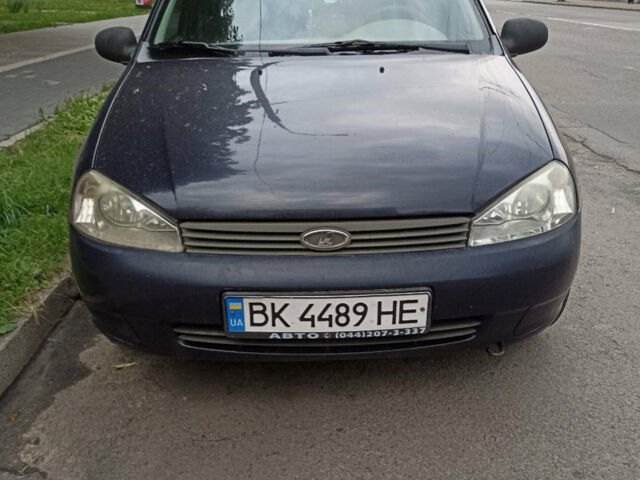 Синій ВАЗ 1119 Калина, об'ємом двигуна 1.6 л та пробігом 200 тис. км за 2300 $, фото 4 на Automoto.ua