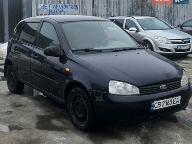 Синій ВАЗ 1119 Калина, об'ємом двигуна 1.4 л та пробігом 206 тис. км за 1600 $, фото 1 на Automoto.ua