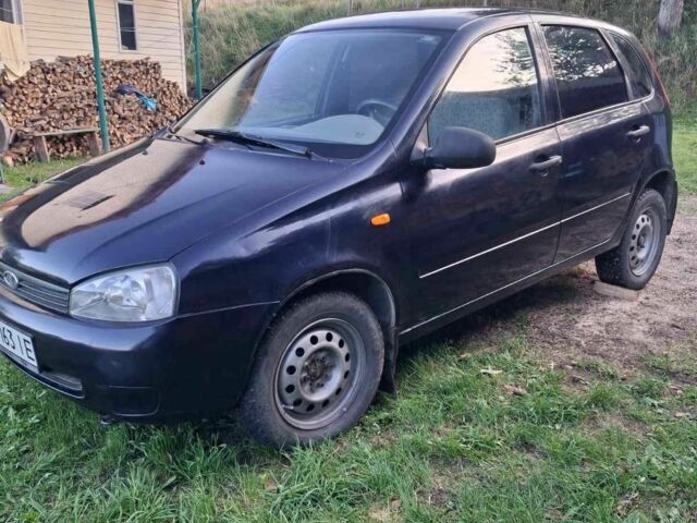 Синий ВАЗ 1119 Калина, объемом двигателя 1.4 л и пробегом 130 тыс. км за 1591 $, фото 4 на Automoto.ua