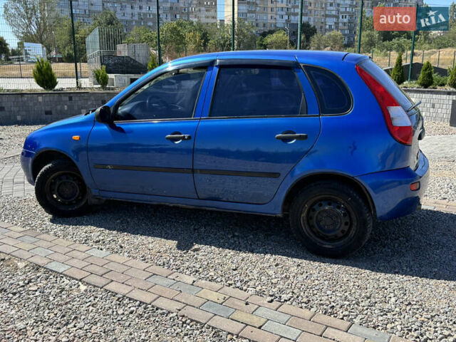 Синий ВАЗ 1119 Калина, объемом двигателя 1.39 л и пробегом 170 тыс. км за 2990 $, фото 6 на Automoto.ua