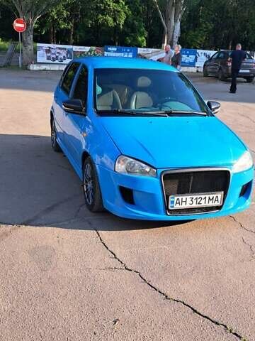 Синий ВАЗ 1119 Калина, объемом двигателя 1.4 л и пробегом 200 тыс. км за 4000 $, фото 7 на Automoto.ua