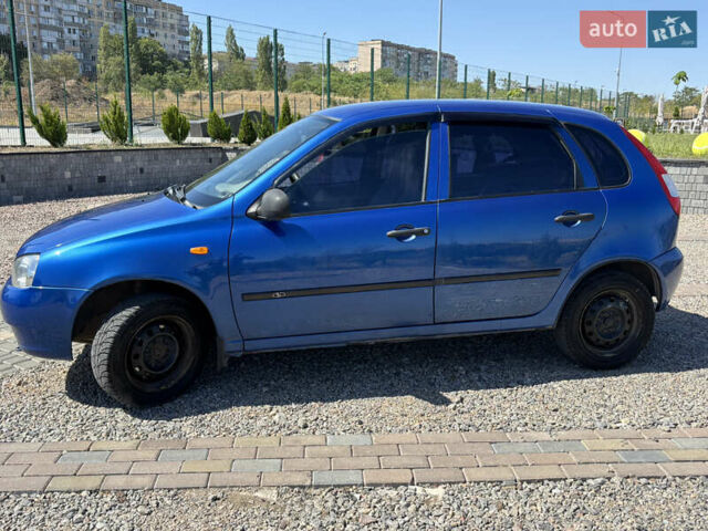 Синий ВАЗ 1119 Калина, объемом двигателя 1.39 л и пробегом 170 тыс. км за 2990 $, фото 5 на Automoto.ua