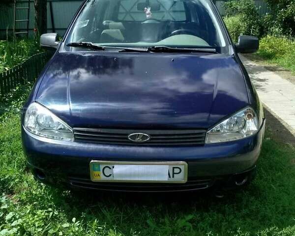 Синий ВАЗ 1119 Калина, объемом двигателя 1.6 л и пробегом 115 тыс. км за 3500 $, фото 1 на Automoto.ua