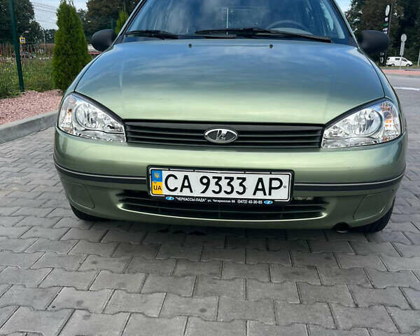 Зелений ВАЗ 1119 Калина, об'ємом двигуна 1.39 л та пробігом 9 тис. км за 4350 $, фото 1 на Automoto.ua