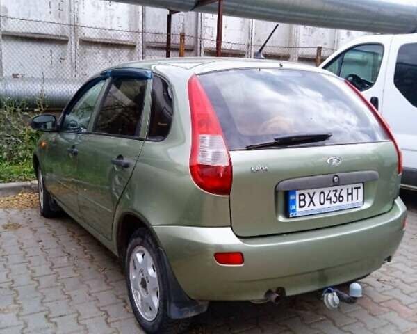 Зеленый ВАЗ 1119 Калина, объемом двигателя 1.6 л и пробегом 113 тыс. км за 2300 $, фото 19 на Automoto.ua