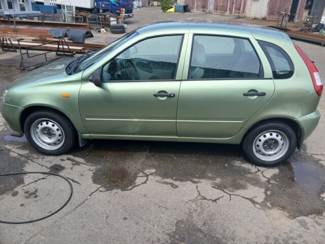 Зелений ВАЗ 1119 Калина, об'ємом двигуна 1.6 л та пробігом 99 тис. км за 2000 $, фото 1 на Automoto.ua