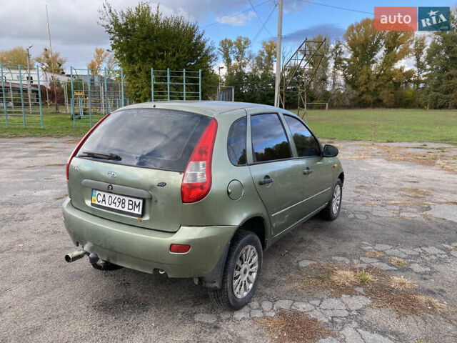 Зеленый ВАЗ 1119 Калина, объемом двигателя 1.39 л и пробегом 200 тыс. км за 1200 $, фото 3 на Automoto.ua