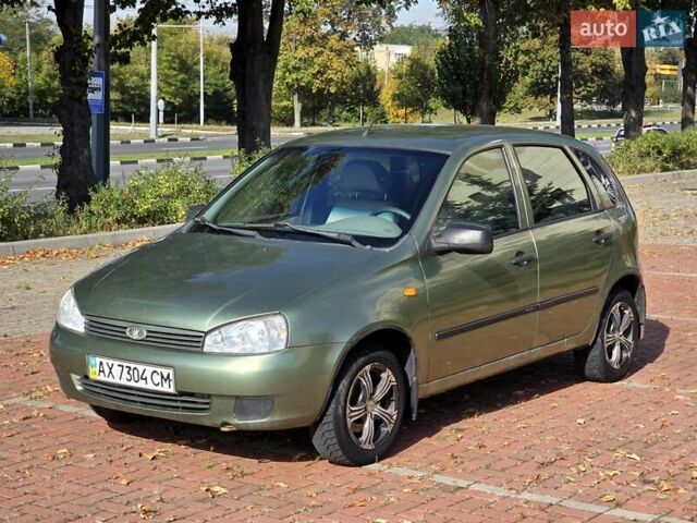 Зелений ВАЗ 1119 Калина, об'ємом двигуна 1.4 л та пробігом 89 тис. км за 2100 $, фото 1 на Automoto.ua