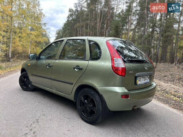 Зеленый ВАЗ 1119 Калина, объемом двигателя 1.4 л и пробегом 90 тыс. км за 2199 $, фото 5 на Automoto.ua