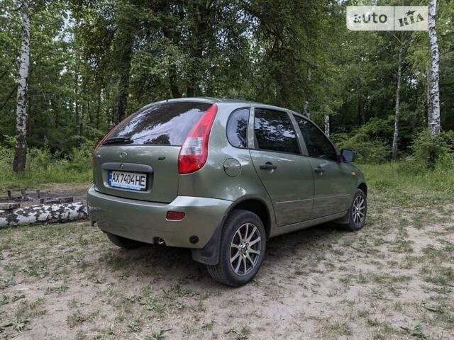Зелений ВАЗ 1119 Калина, об'ємом двигуна 1.6 л та пробігом 65 тис. км за 2800 $, фото 4 на Automoto.ua