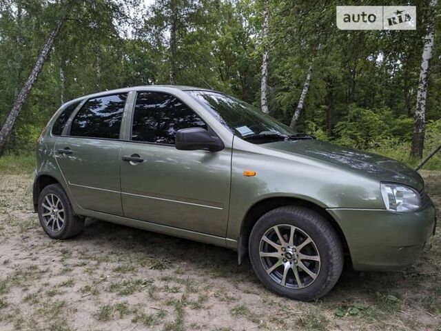 Зелений ВАЗ 1119 Калина, об'ємом двигуна 1.6 л та пробігом 65 тис. км за 2800 $, фото 3 на Automoto.ua