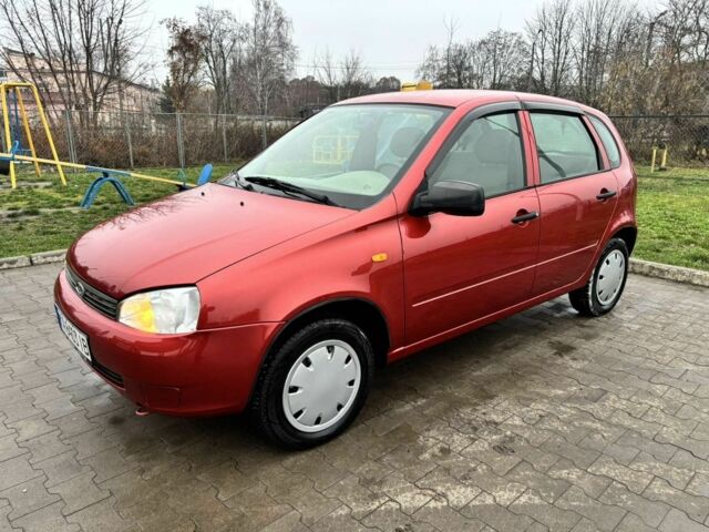Красный ВАЗ 1119 Kalina Sport, объемом двигателя 1.4 л и пробегом 30 тыс. км за 3700 $, фото 1 на Automoto.ua
