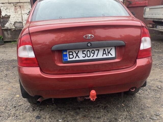 Красный ВАЗ 1119 Kalina Sport, объемом двигателя 1.6 л и пробегом 140 тыс. км за 1600 $, фото 1 на Automoto.ua