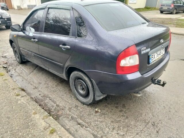 Синий ВАЗ 1119 Kalina Sport, объемом двигателя 1.6 л и пробегом 196 тыс. км за 1300 $, фото 1 на Automoto.ua