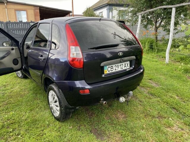 Синий ВАЗ 1119 Kalina Sport, объемом двигателя 1.6 л и пробегом 210 тыс. км за 1850 $, фото 4 на Automoto.ua