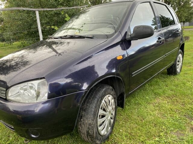 Синий ВАЗ 1119 Kalina Sport, объемом двигателя 1.6 л и пробегом 210 тыс. км за 1850 $, фото 2 на Automoto.ua