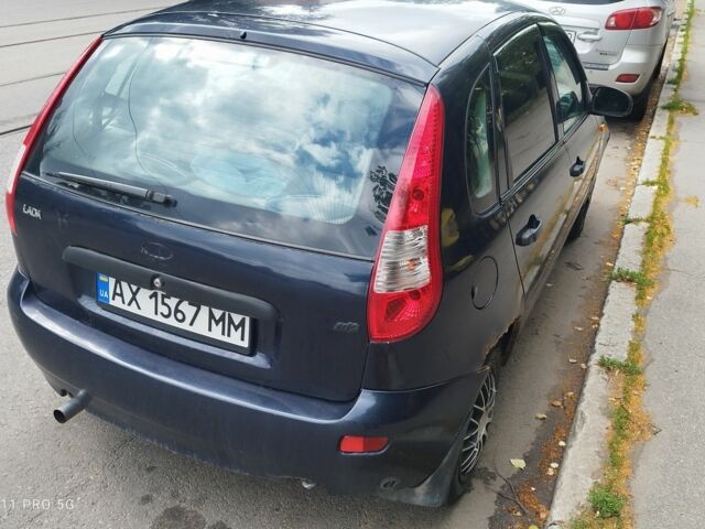 Синий ВАЗ 1119 Kalina Sport, объемом двигателя 1.4 л и пробегом 197 тыс. км за 800 $, фото 3 на Automoto.ua